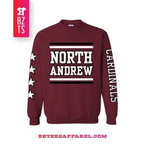 North Andrew Long Sleeve (Tee or Sweatshirt)