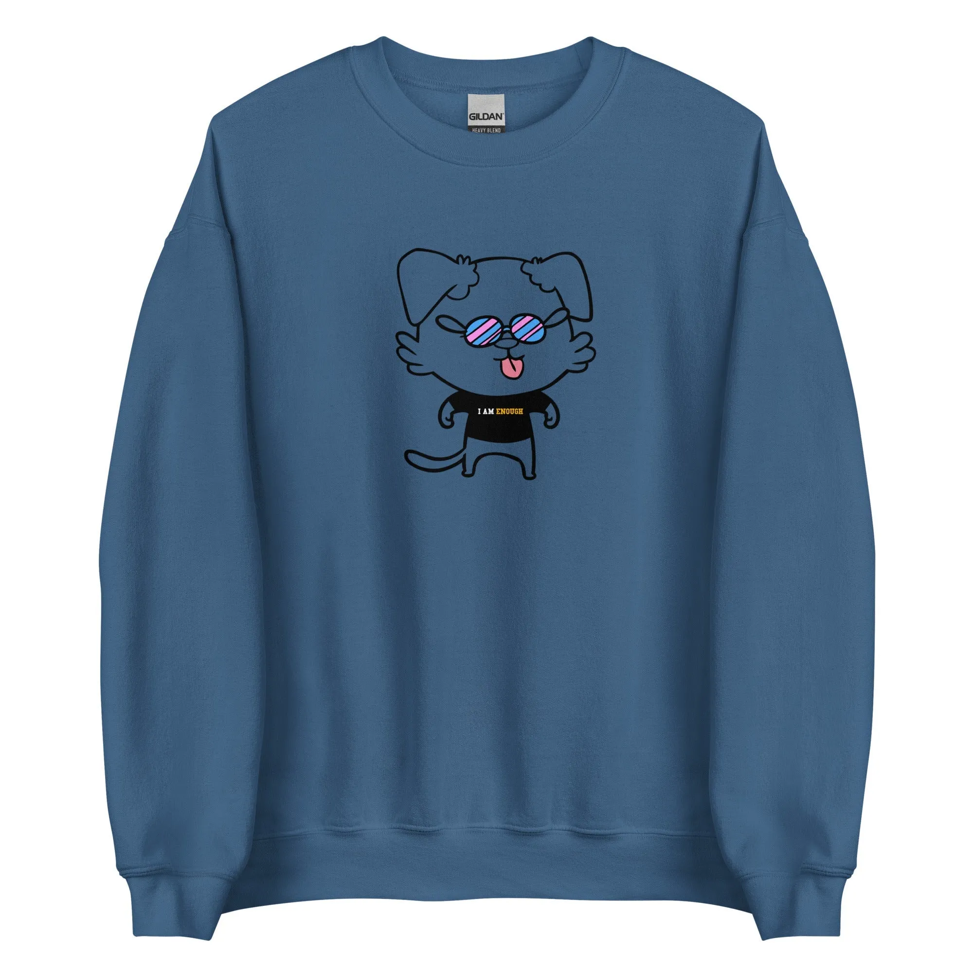 NOT THE LITTLE GUY Collection Mascot Sweatshirt from I Am Enough Collection