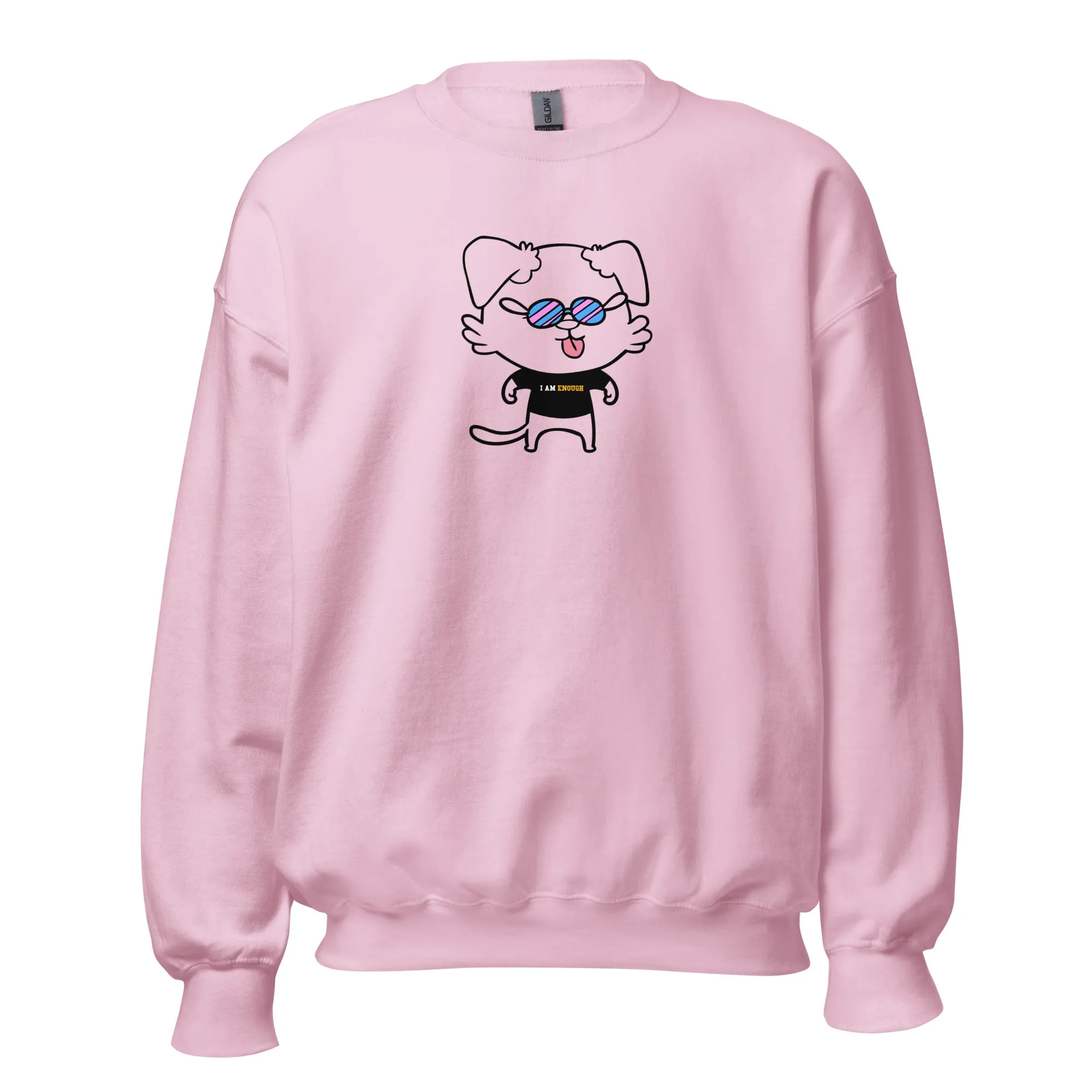 NOT THE LITTLE GUY Collection Mascot Sweatshirt from I Am Enough Collection