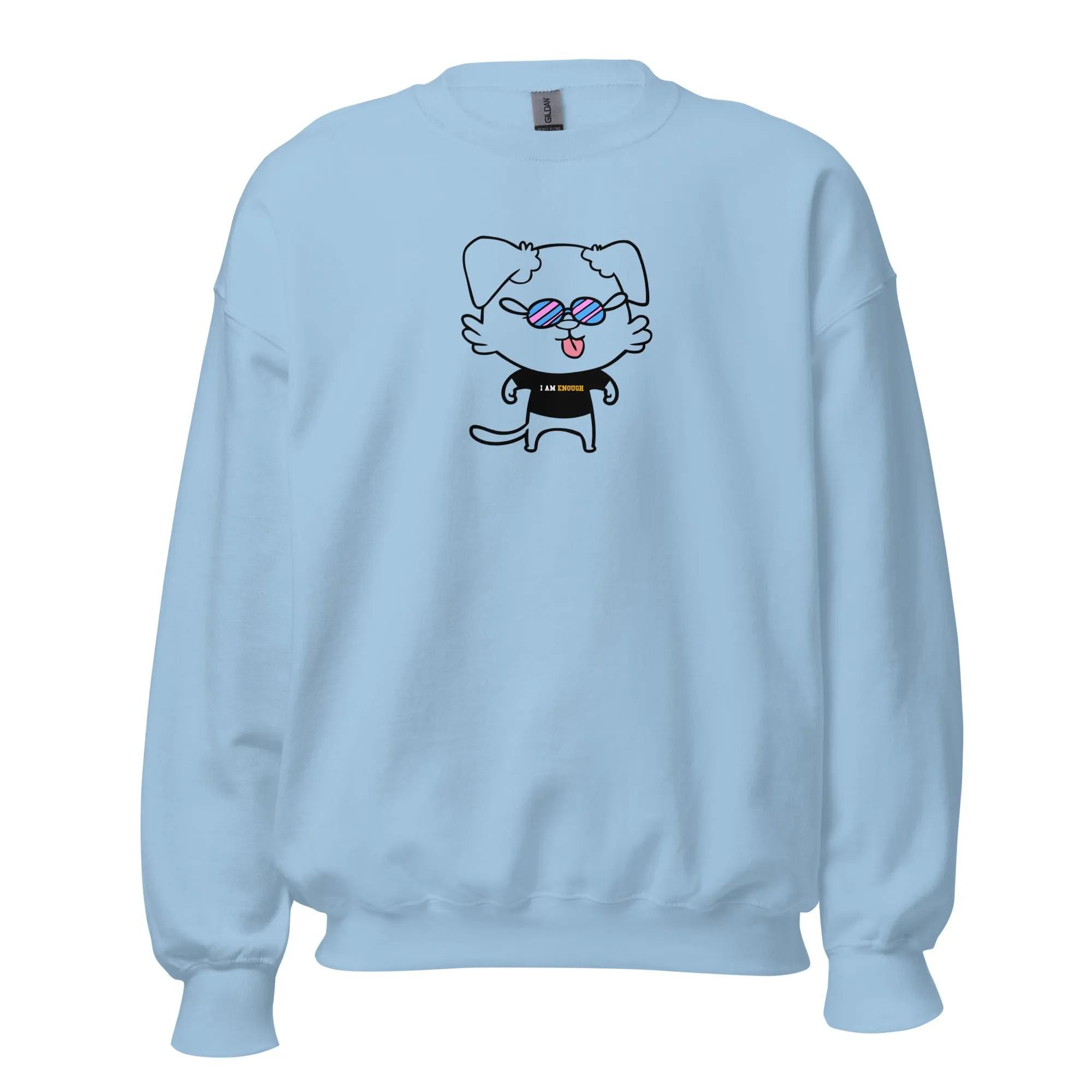 NOT THE LITTLE GUY Collection Mascot Sweatshirt from I Am Enough Collection