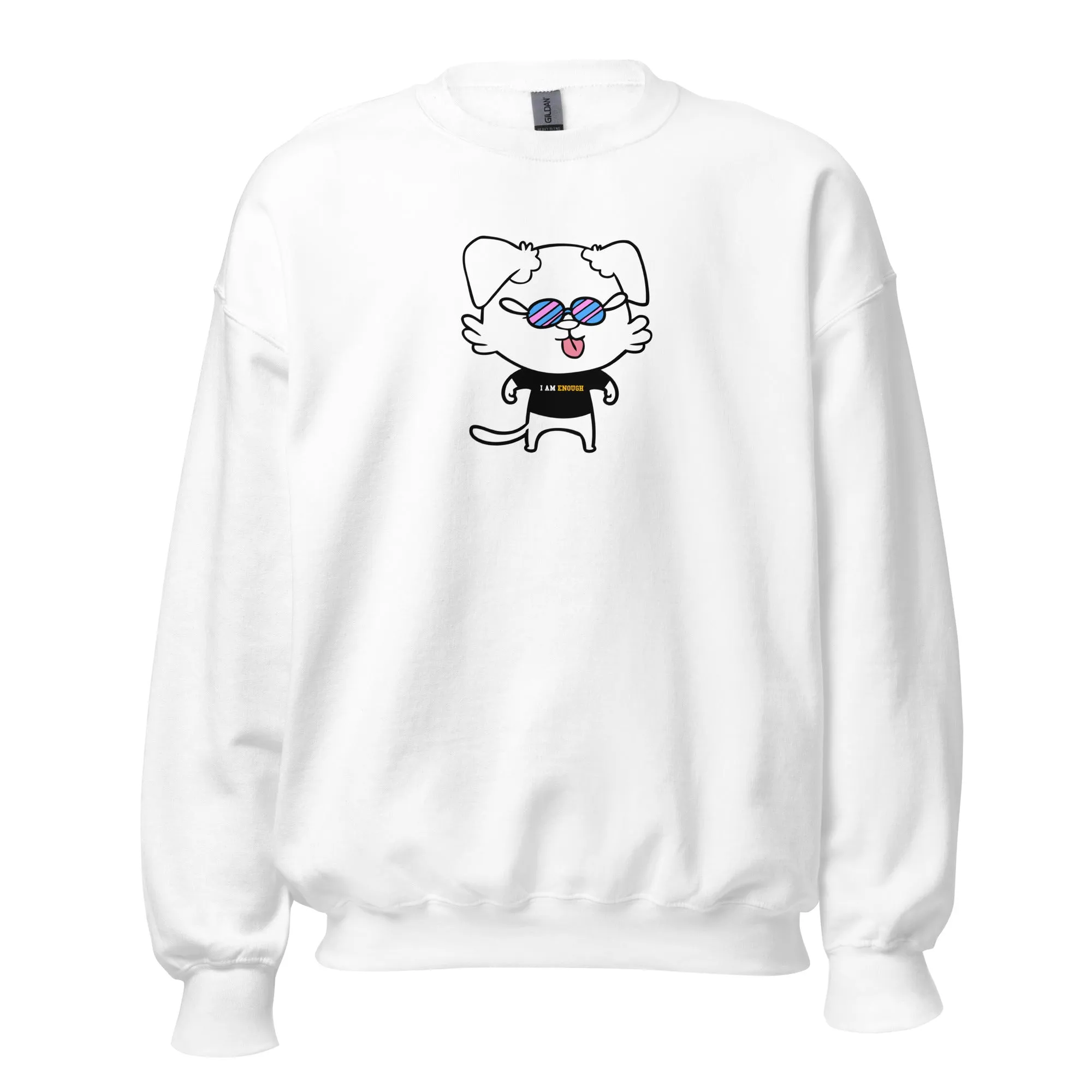 NOT THE LITTLE GUY Collection Mascot Sweatshirt from I Am Enough Collection