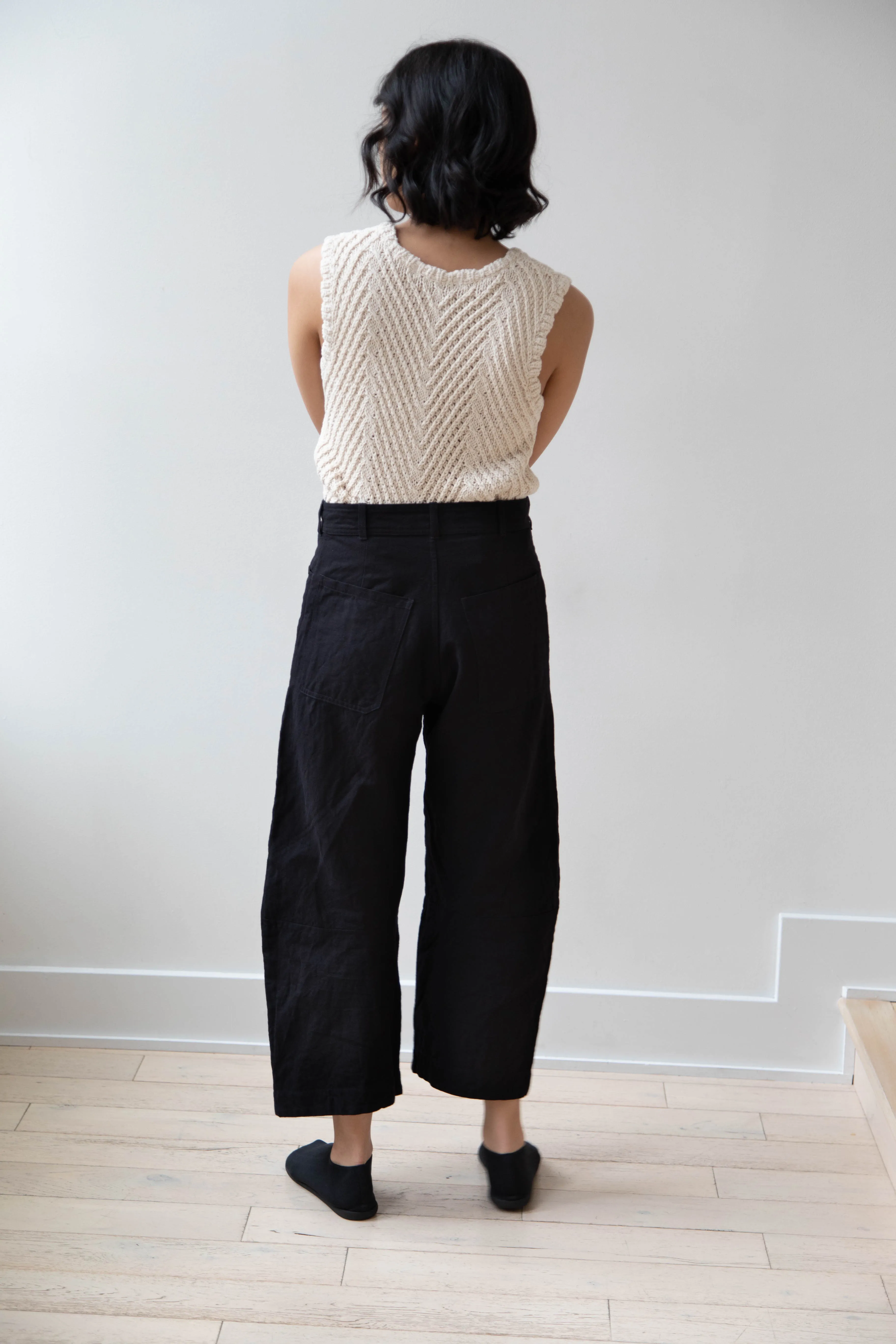 Nothing Written | Rie Cotton Vest in Ivory