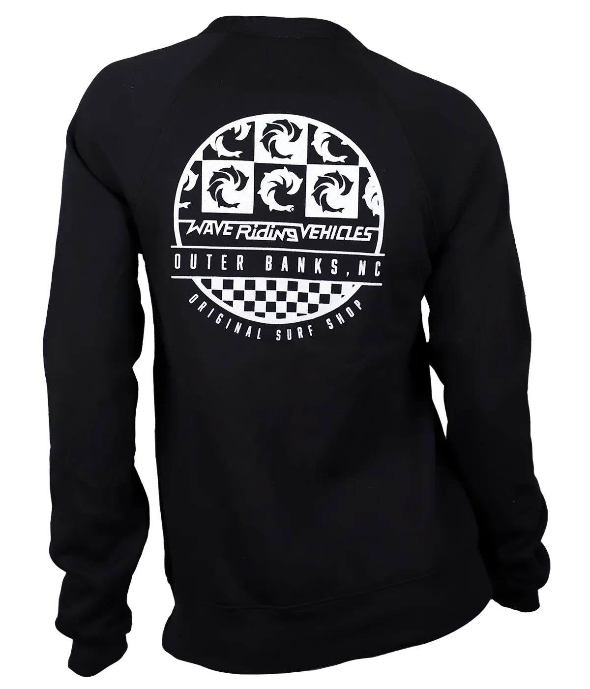 OBX Wall Ladies Crew Sweatshirt