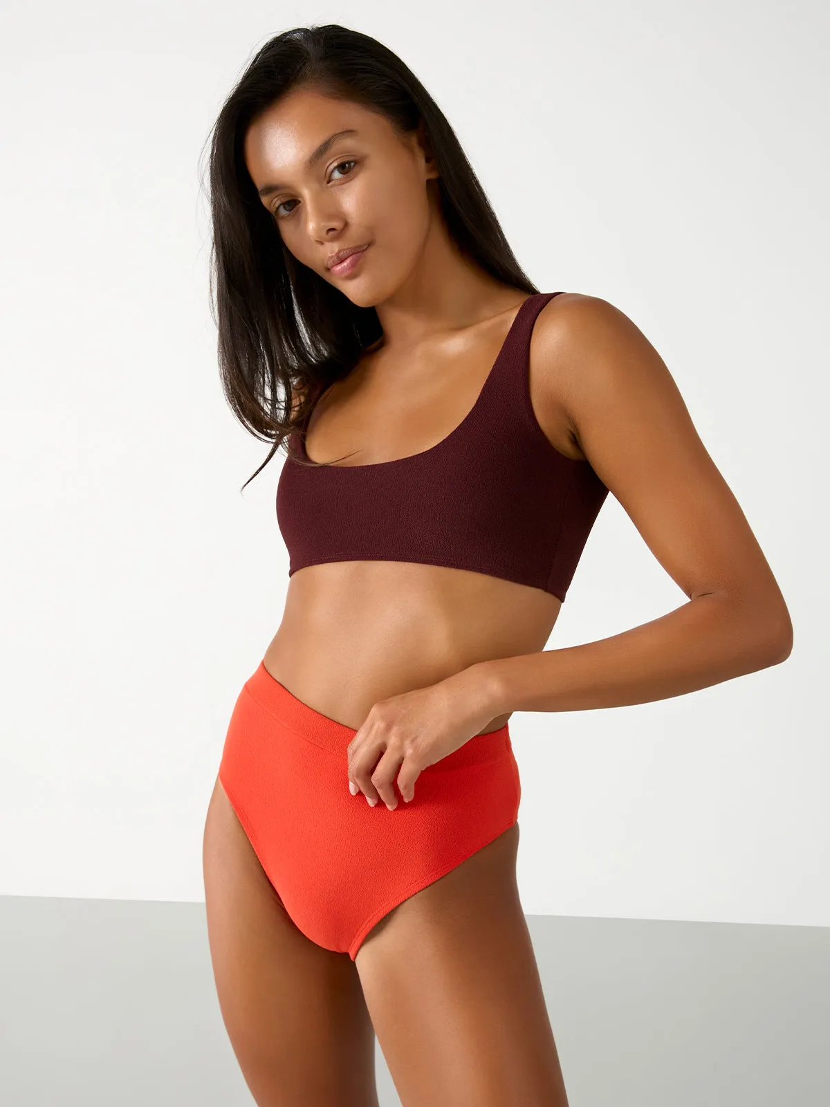 Ocean High Waist Bottom | Sunset