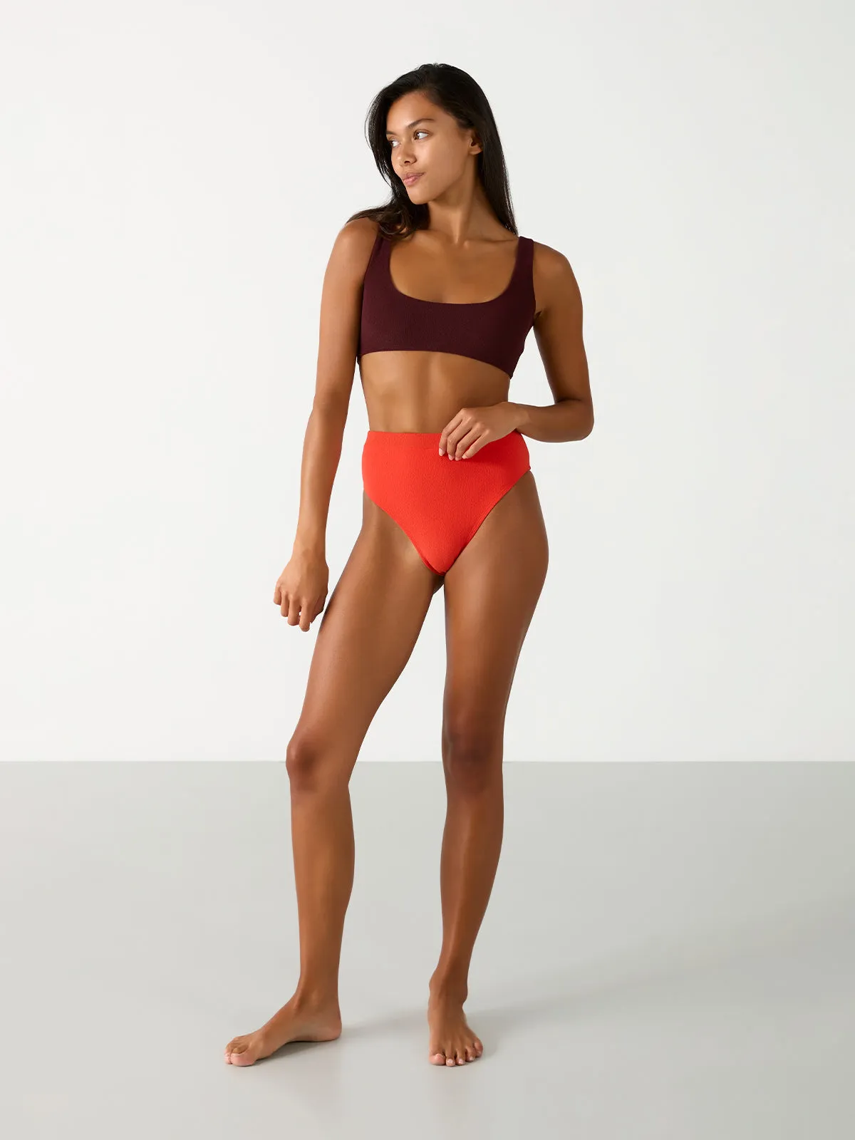 Ocean High Waist Bottom | Sunset