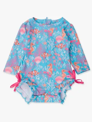 Ocean Tides L/S One Piece Rash Guard