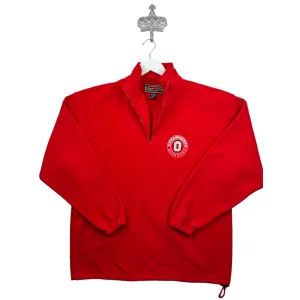OHIO STATE BUCKEYES QUARTER ZIP FLEECE - (XL)