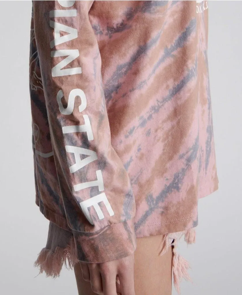 One Teaspoon Utopian Tie Dye Unisex Long Sleeved Tee