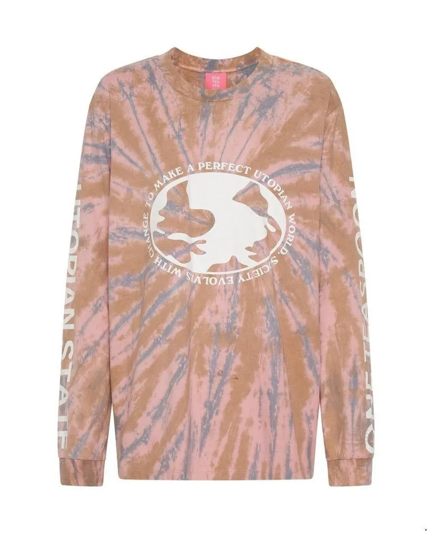 One Teaspoon Utopian Tie Dye Unisex Long Sleeved Tee