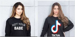 Pack of 2 Black Not Your and Black Printed Sweatshirts For Women