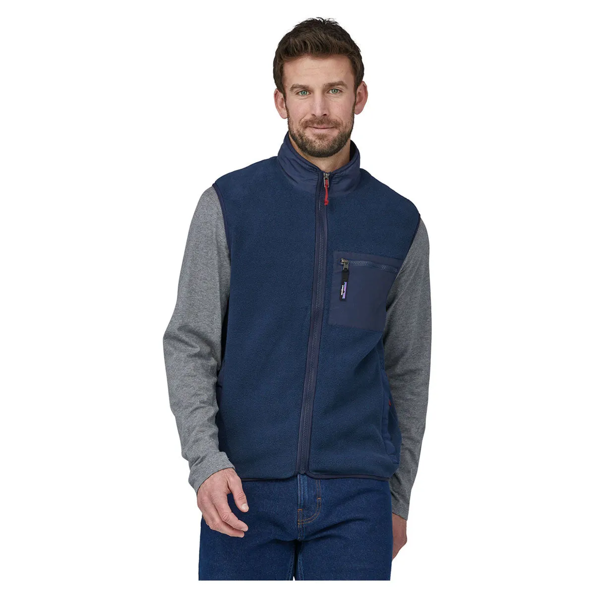 Patagonia Men's Synchilla Fleece Vest - New Navy