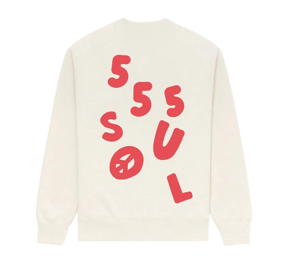 PEACE LOVE CREWNECK