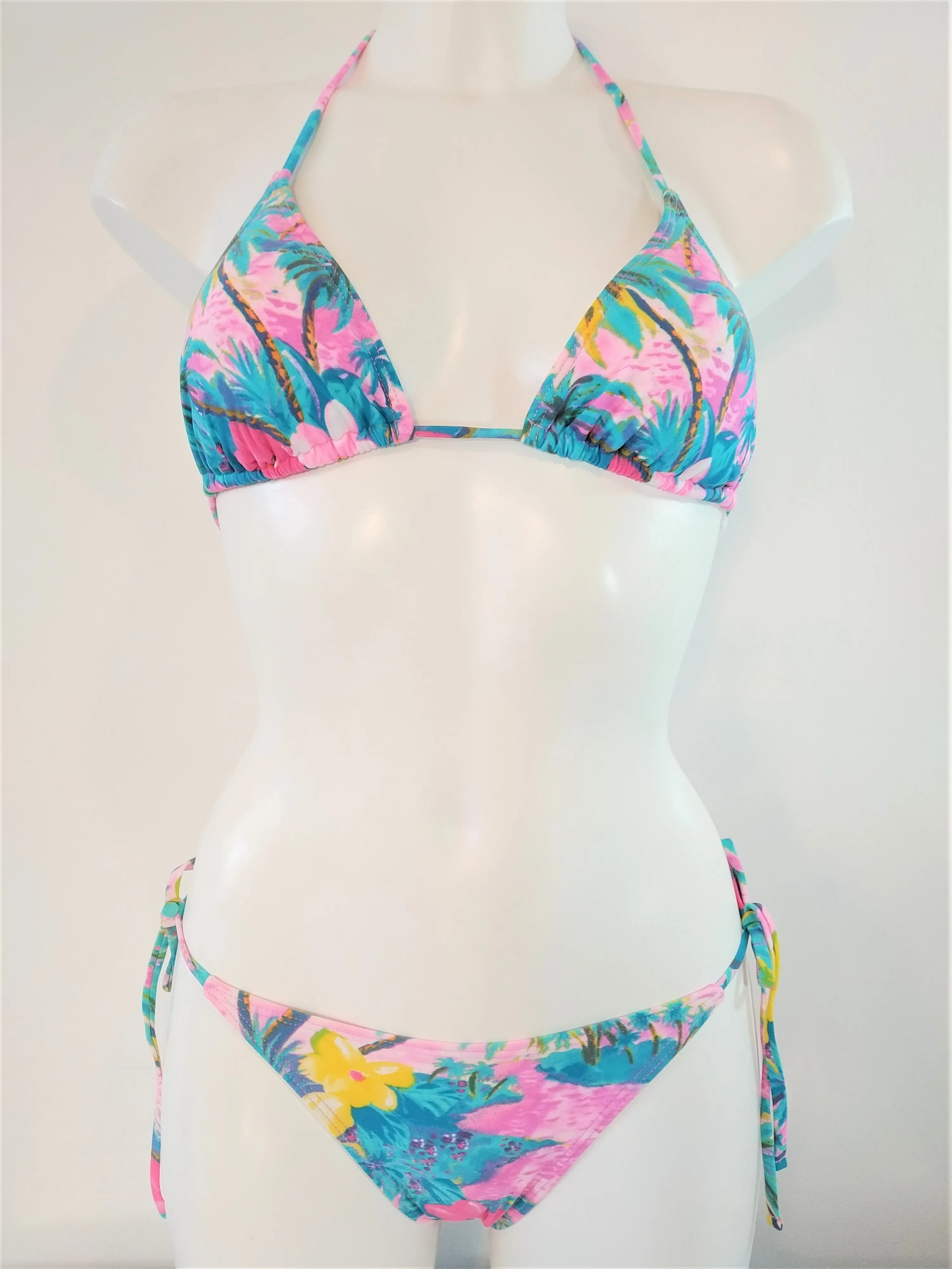 Pink Island side-tie