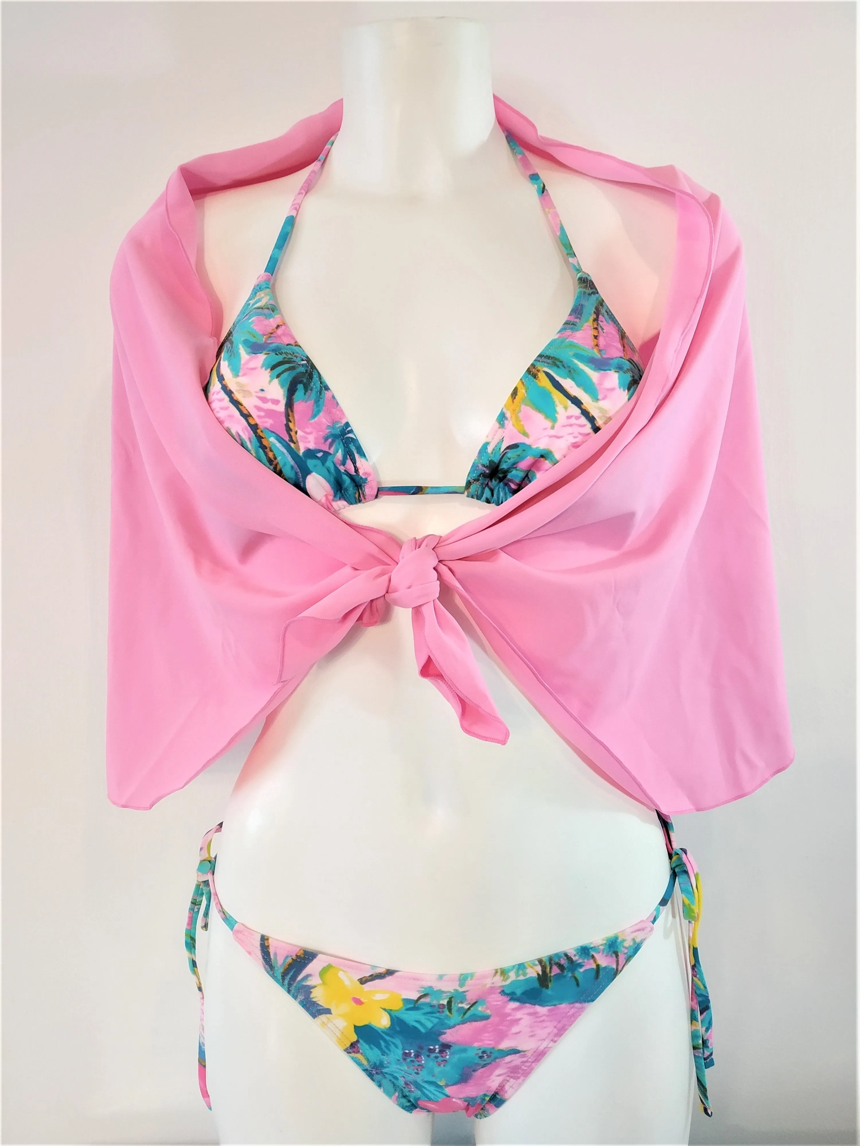 Pink Island side-tie