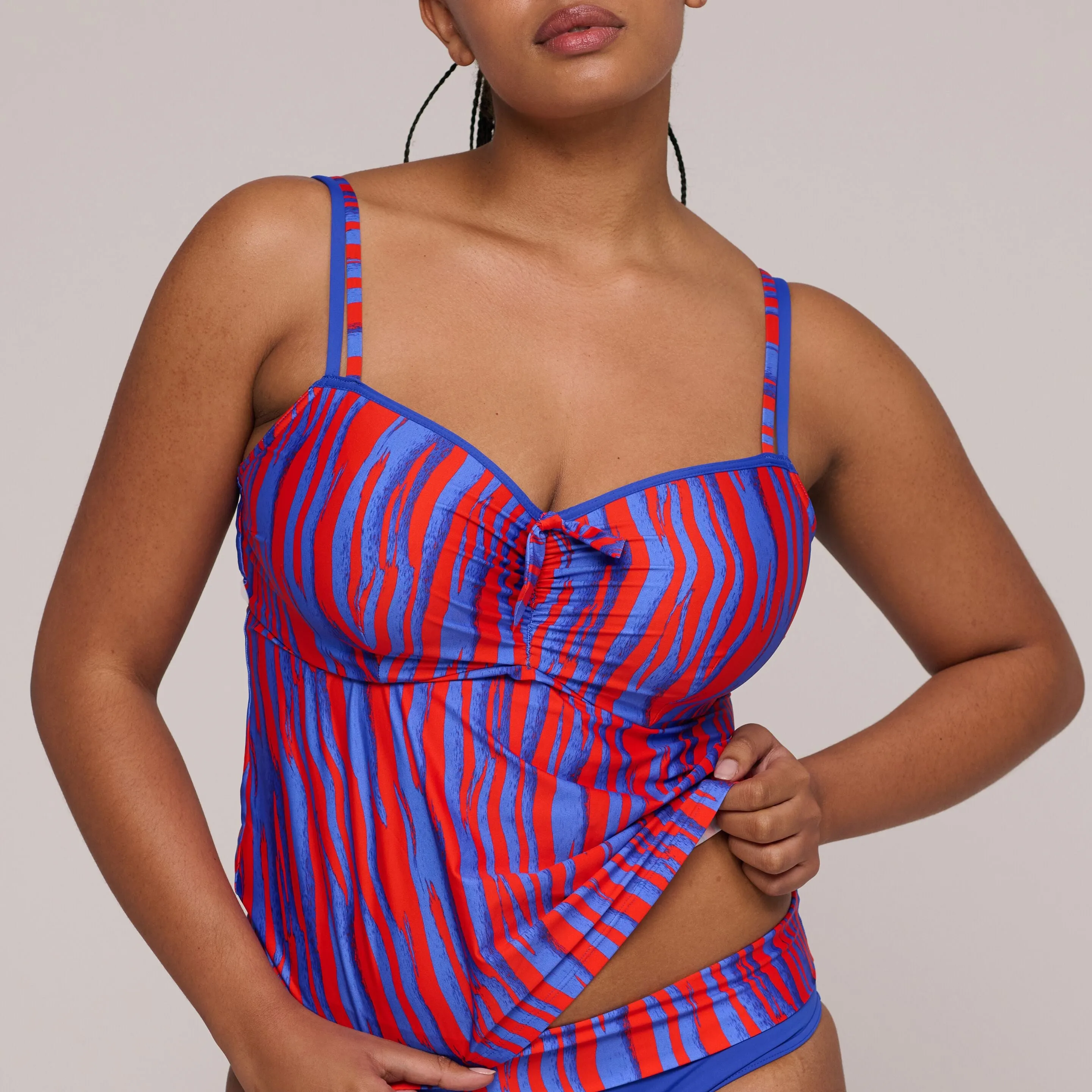 Prima Donna Swim Tankini Top ( ohne Polsterung ) Skudai wild stripes