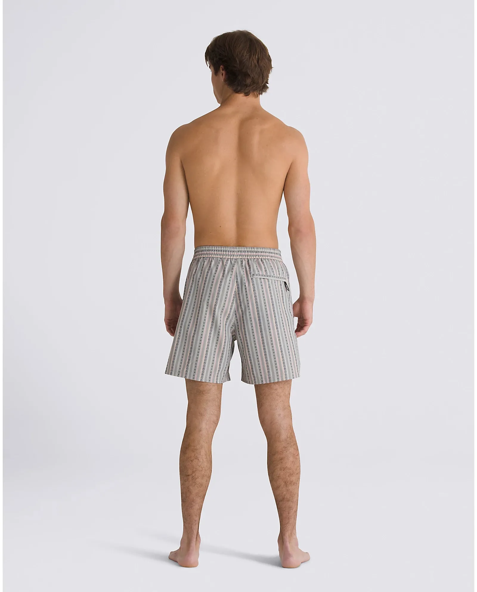 Primary Stripe Elastic Boardshorts - 17''