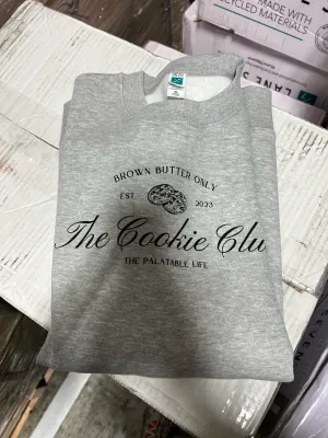 Printed Crewneck Sweatshirts (Grey) - XL