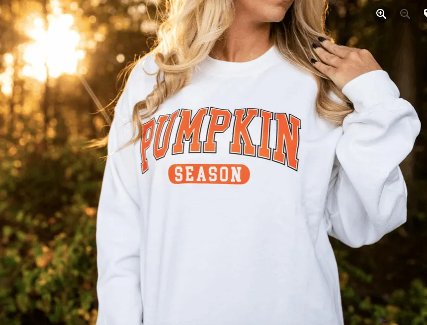 Pumpkin Season Mommy & Me Shirt Set