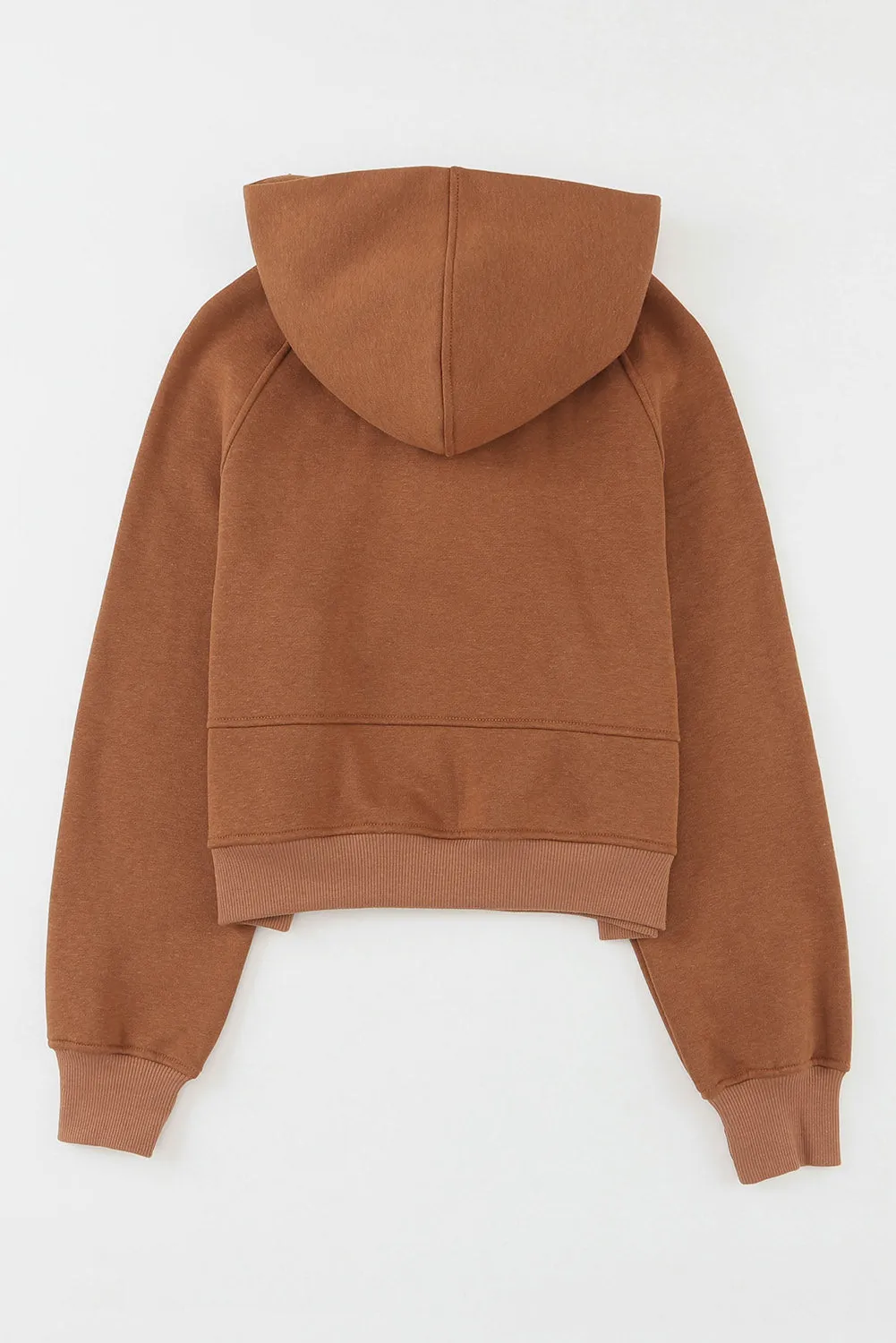 Quarter Zip Kangaroo Hoodie