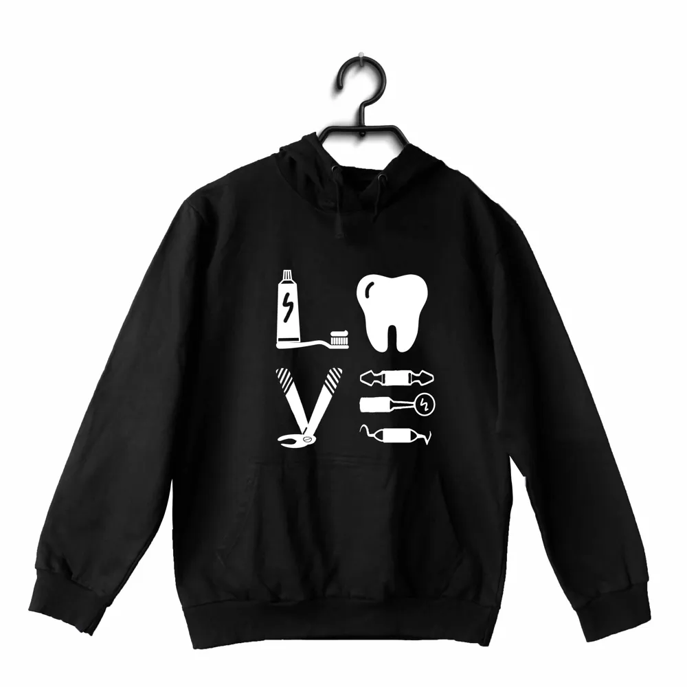 Quirkipedia Love Dentists Dentist, Medicine,   Hooded SweatShirts