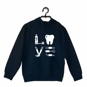 Quirkipedia Love Dentists Dentist, Medicine,   Hooded SweatShirts