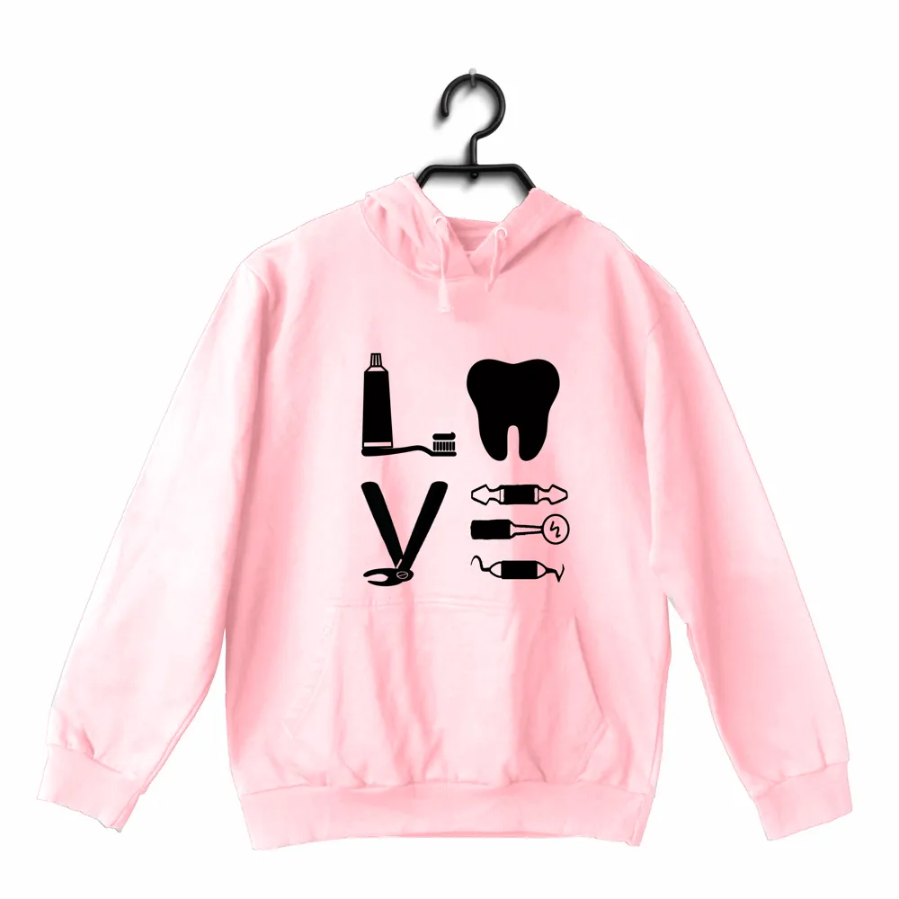 Quirkipedia Love Dentists Dentist, Medicine,   Hooded SweatShirts