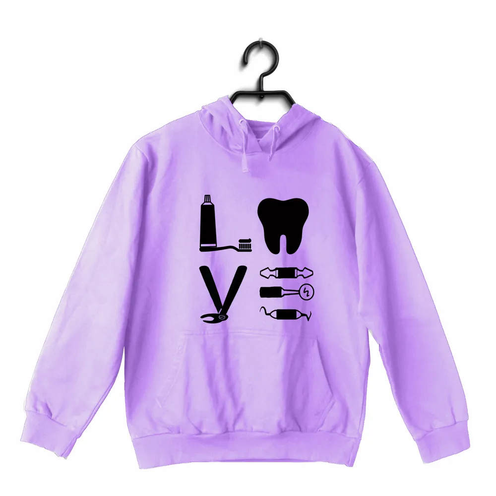 Quirkipedia Love Dentists Dentist, Medicine,   Hooded SweatShirts