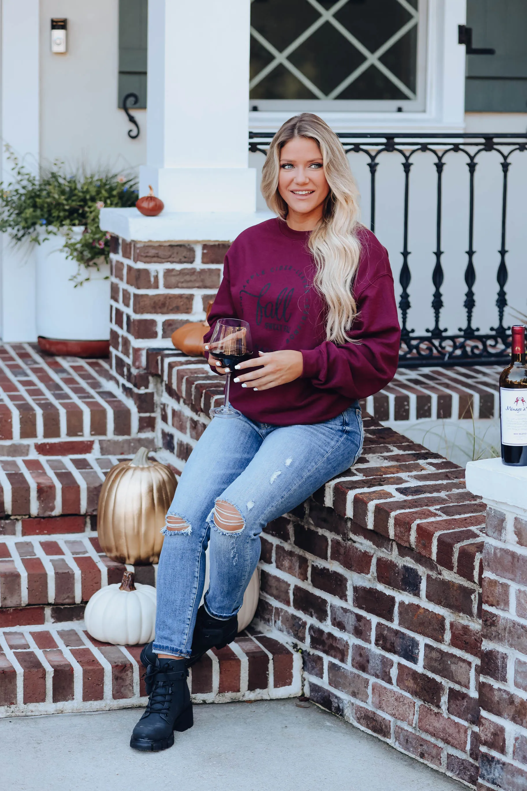 "Fall Sweet Fall" Graphic Sweatshirt