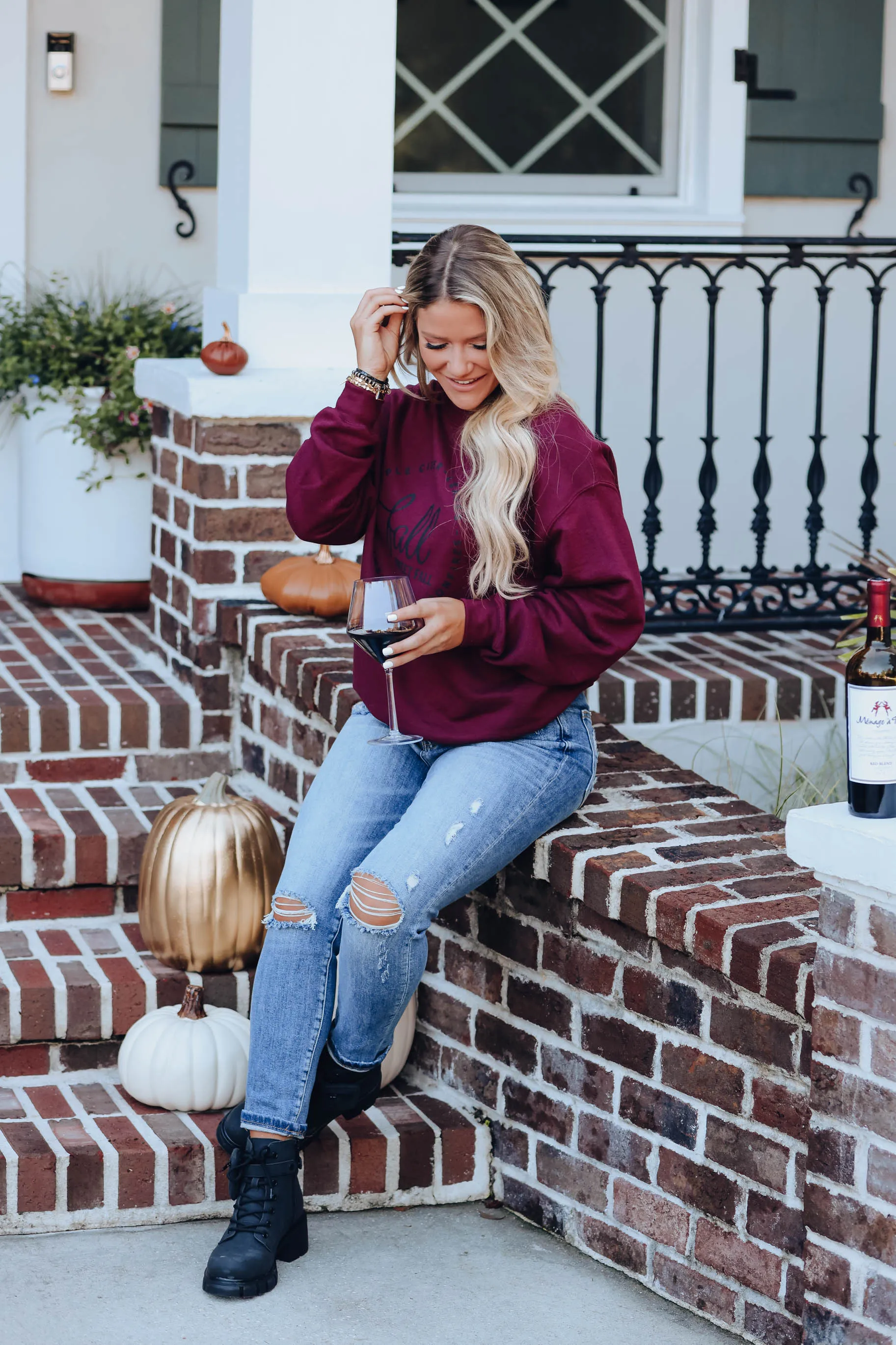 "Fall Sweet Fall" Graphic Sweatshirt