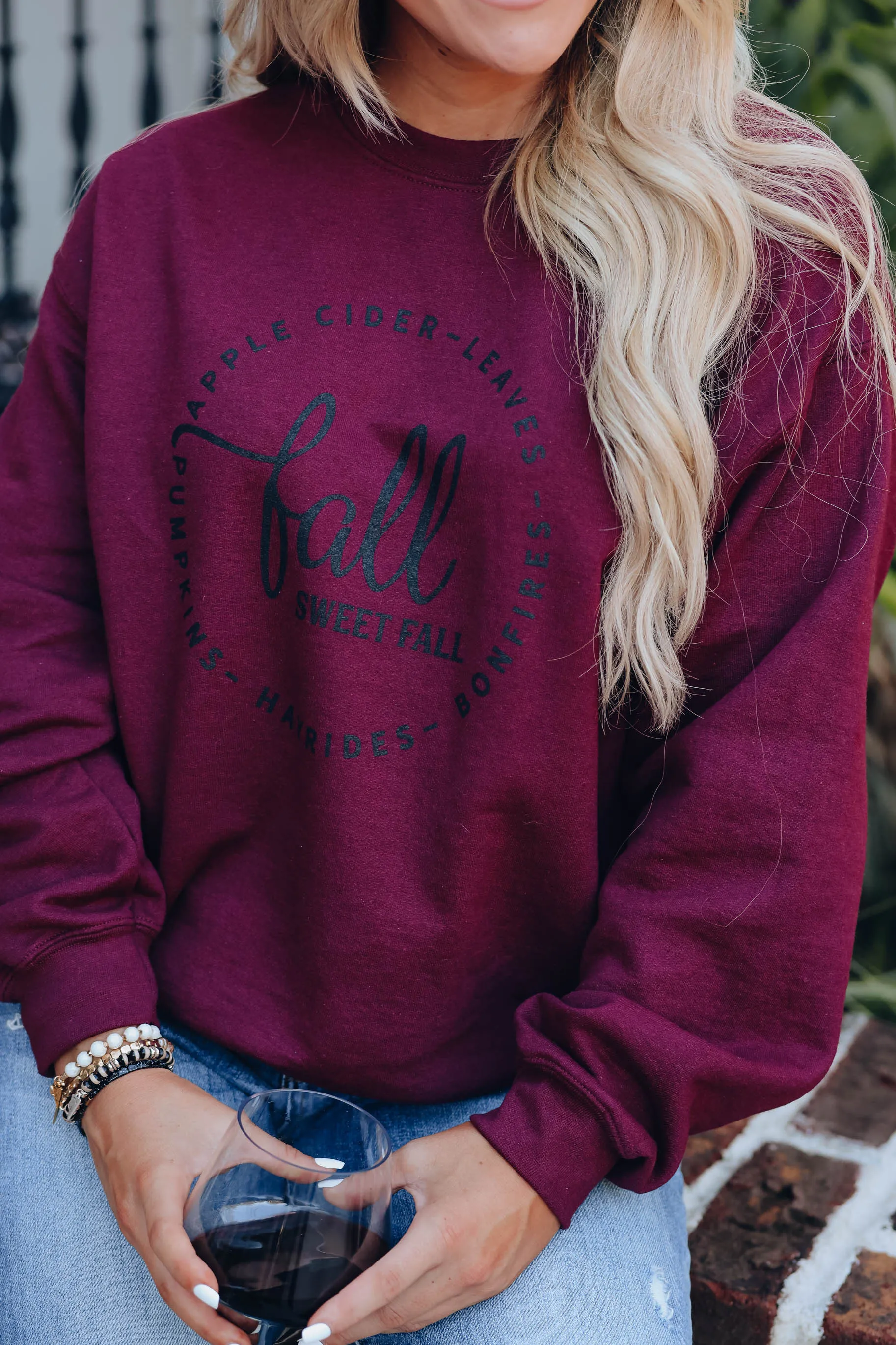 "Fall Sweet Fall" Graphic Sweatshirt