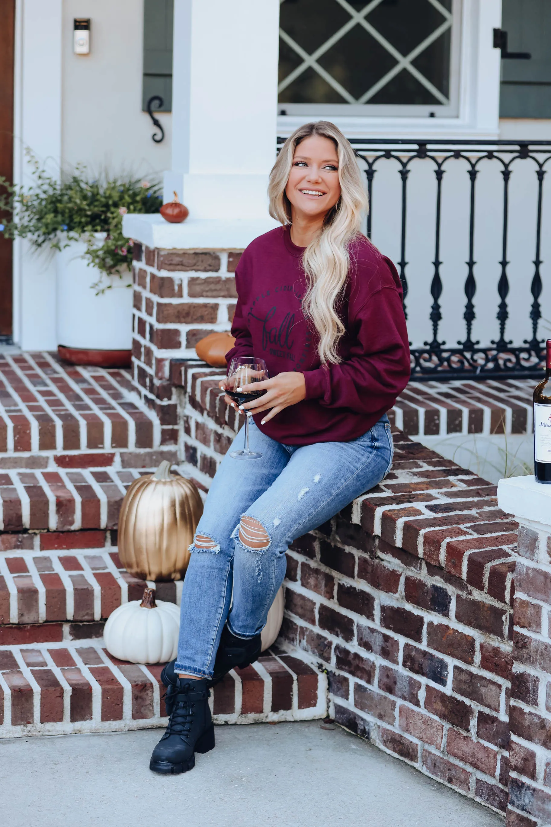 "Fall Sweet Fall" Graphic Sweatshirt