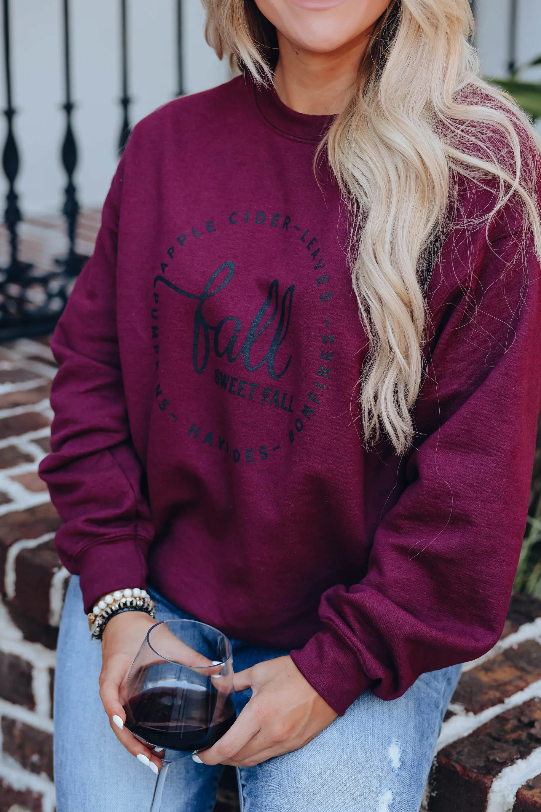 "Fall Sweet Fall" Graphic Sweatshirt