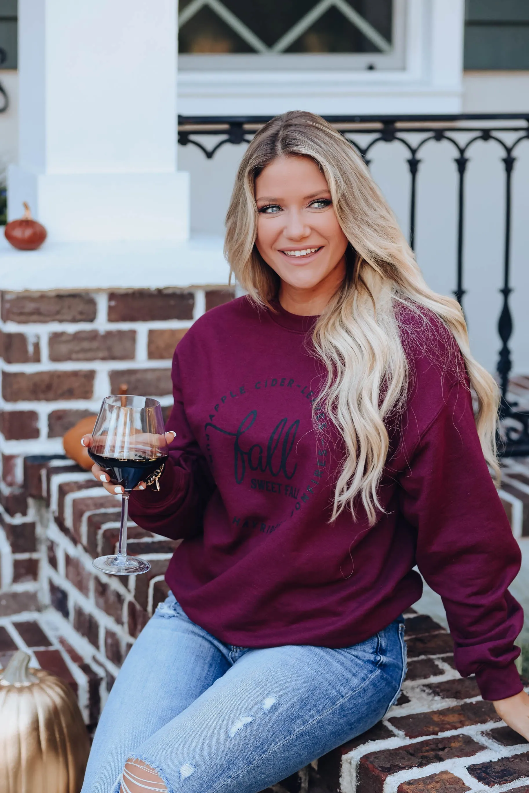 "Fall Sweet Fall" Graphic Sweatshirt