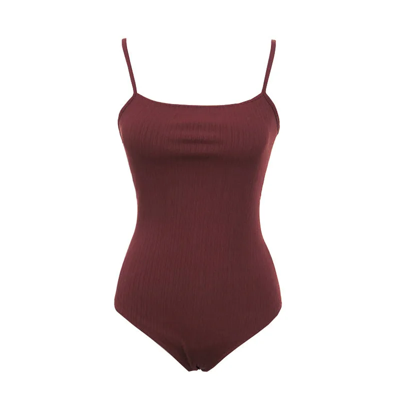 "RETRO RED ONE-PIECE" SWIMSUIT K042702