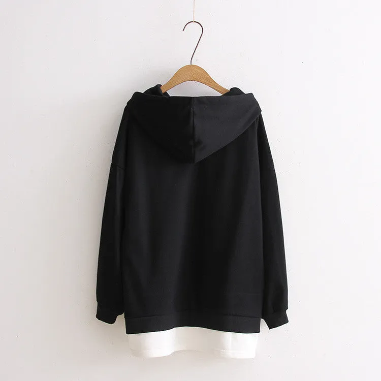 Rain Pattern Casual Hoodie