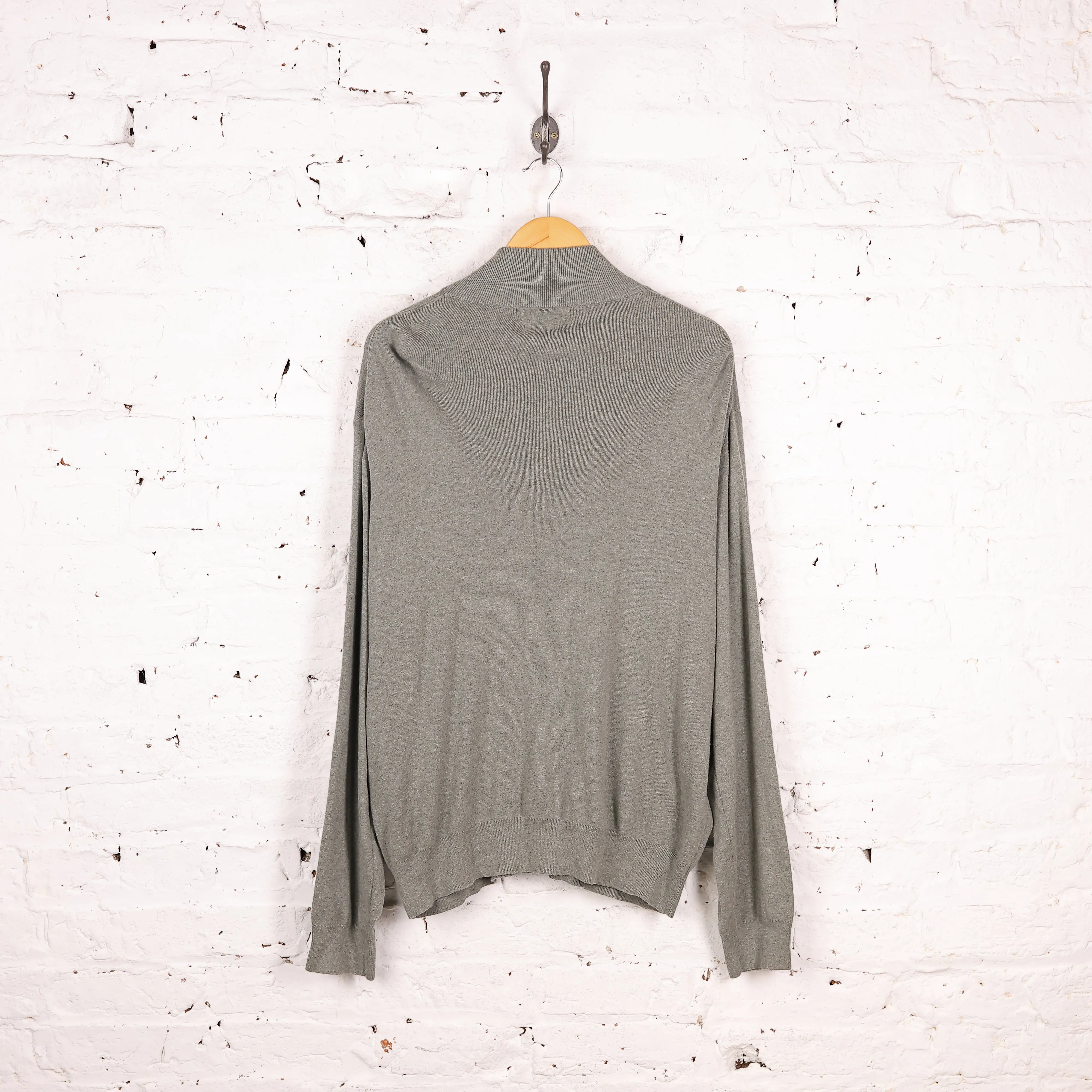 Ralph Lauren 1/4 Zip Sweatshirt - Green - XL