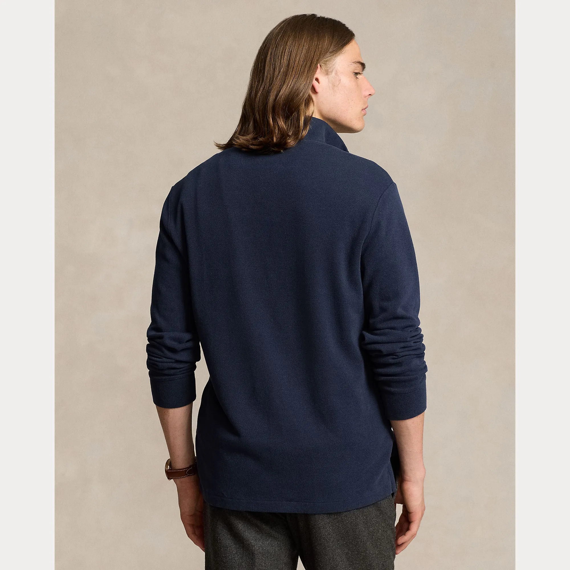 Ralph Lauren Mens  Half zip Jumper - Blue or Cruise Navy