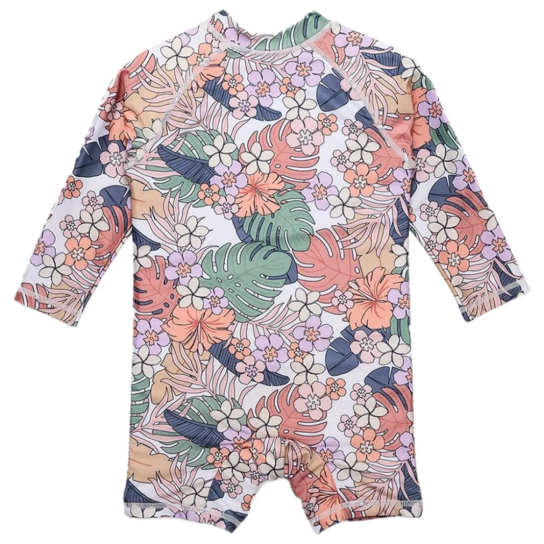 Rash Suit - Tropical Floral