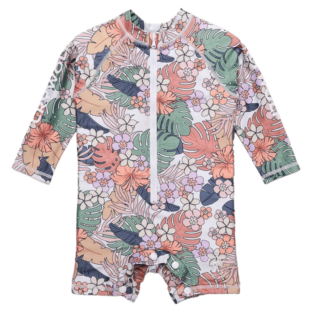 Rash Suit - Tropical Floral