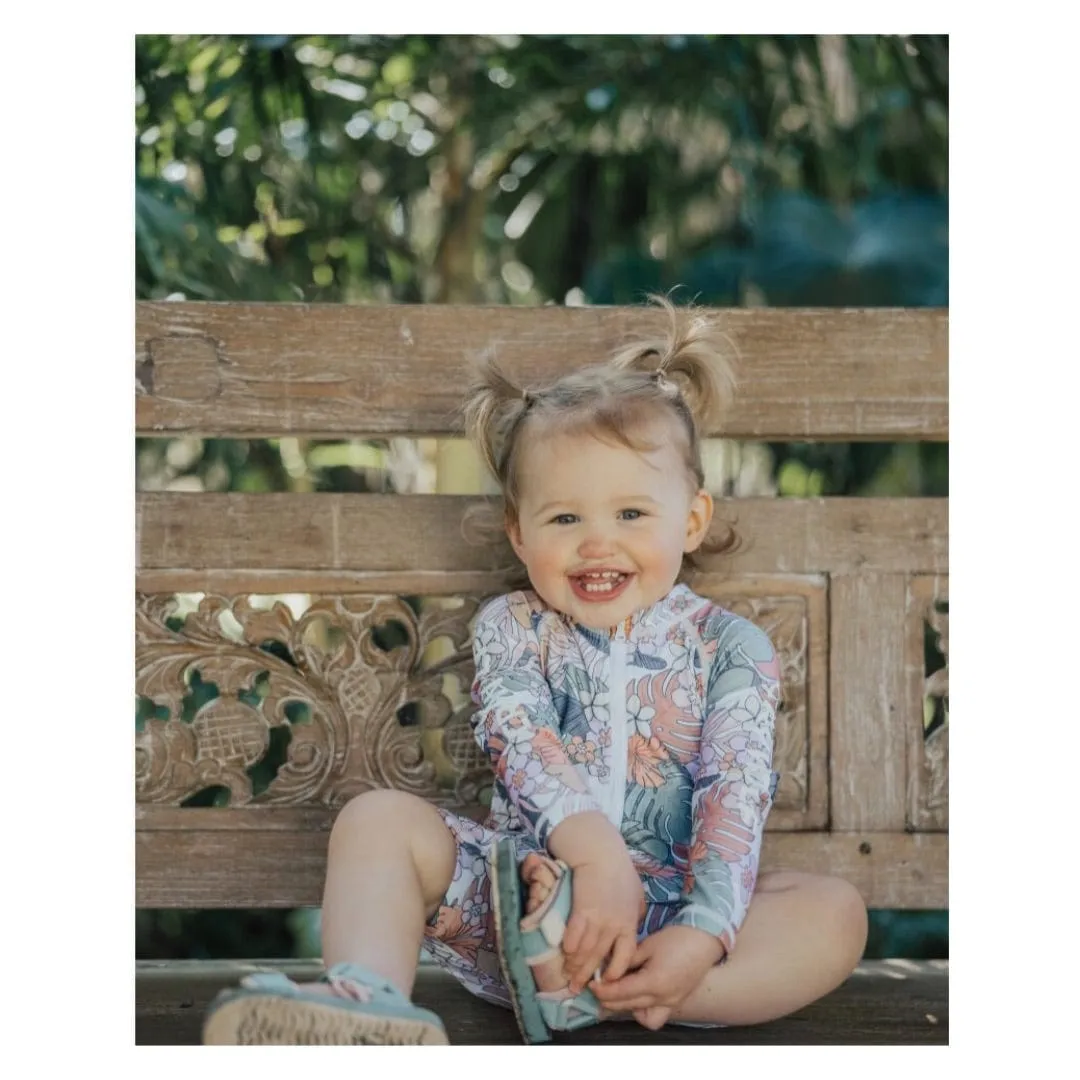 Rash Suit - Tropical Floral