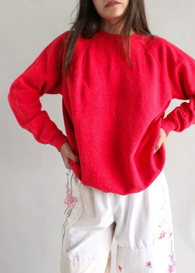 RCYCLD Washed Raglan Sweatshirt