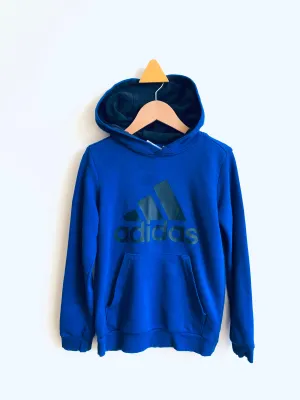 REALLY LOVED Logo Hoodie (mark on logo, faded) // 9-10Y