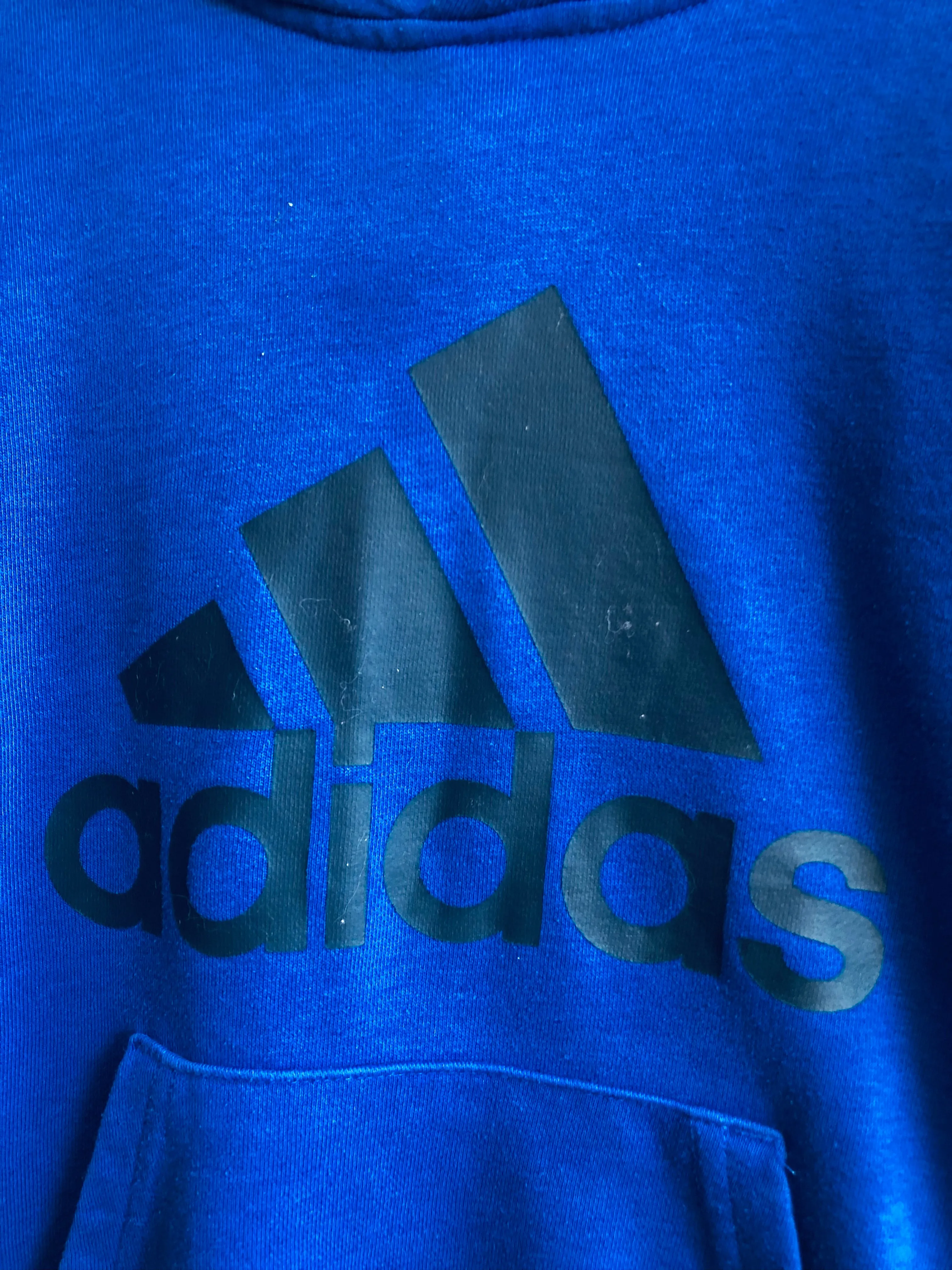 REALLY LOVED Logo Hoodie (mark on logo, faded) // 9-10Y