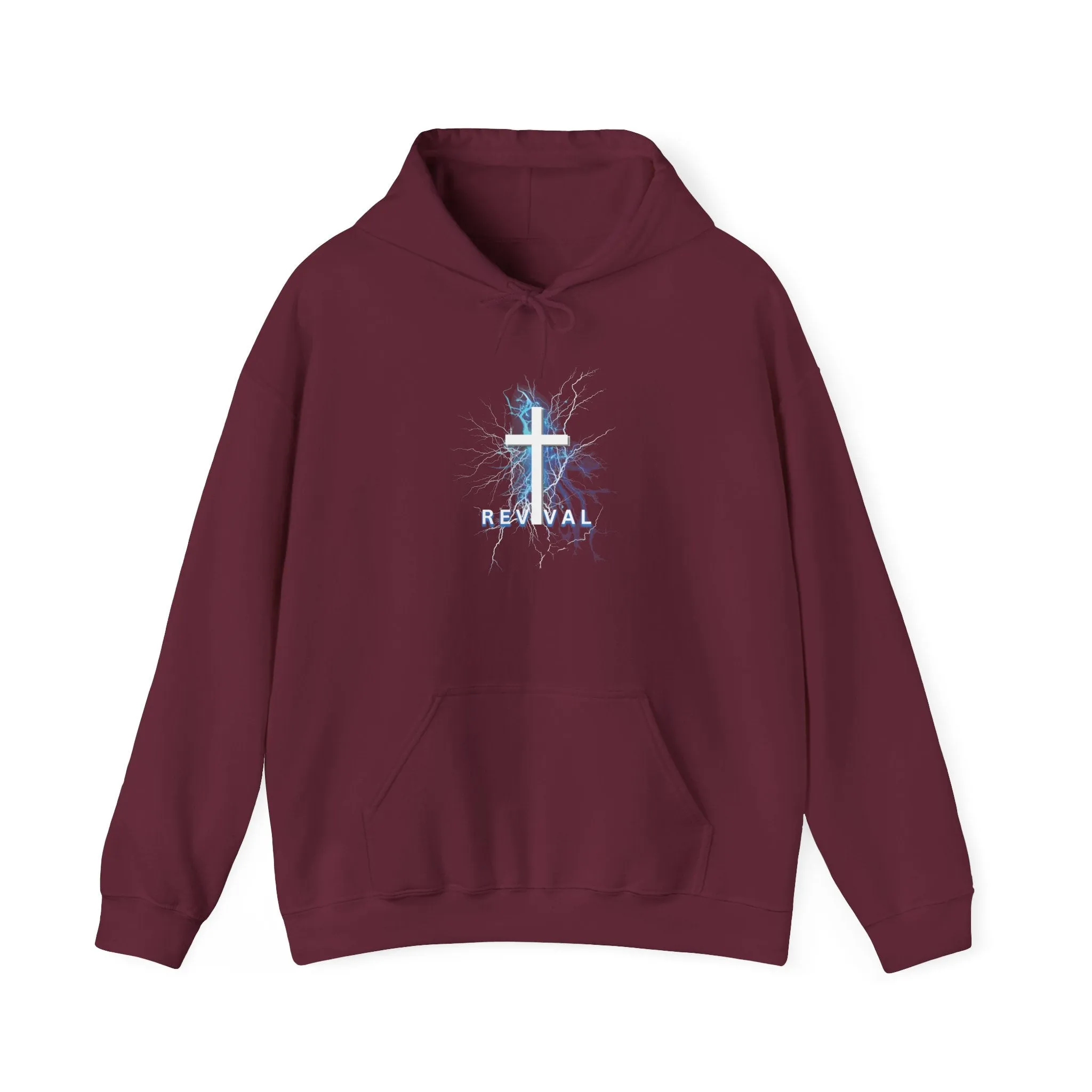 REVIVAL Cross - Unisex Heavy Blend™ Hooded Sweatshirt