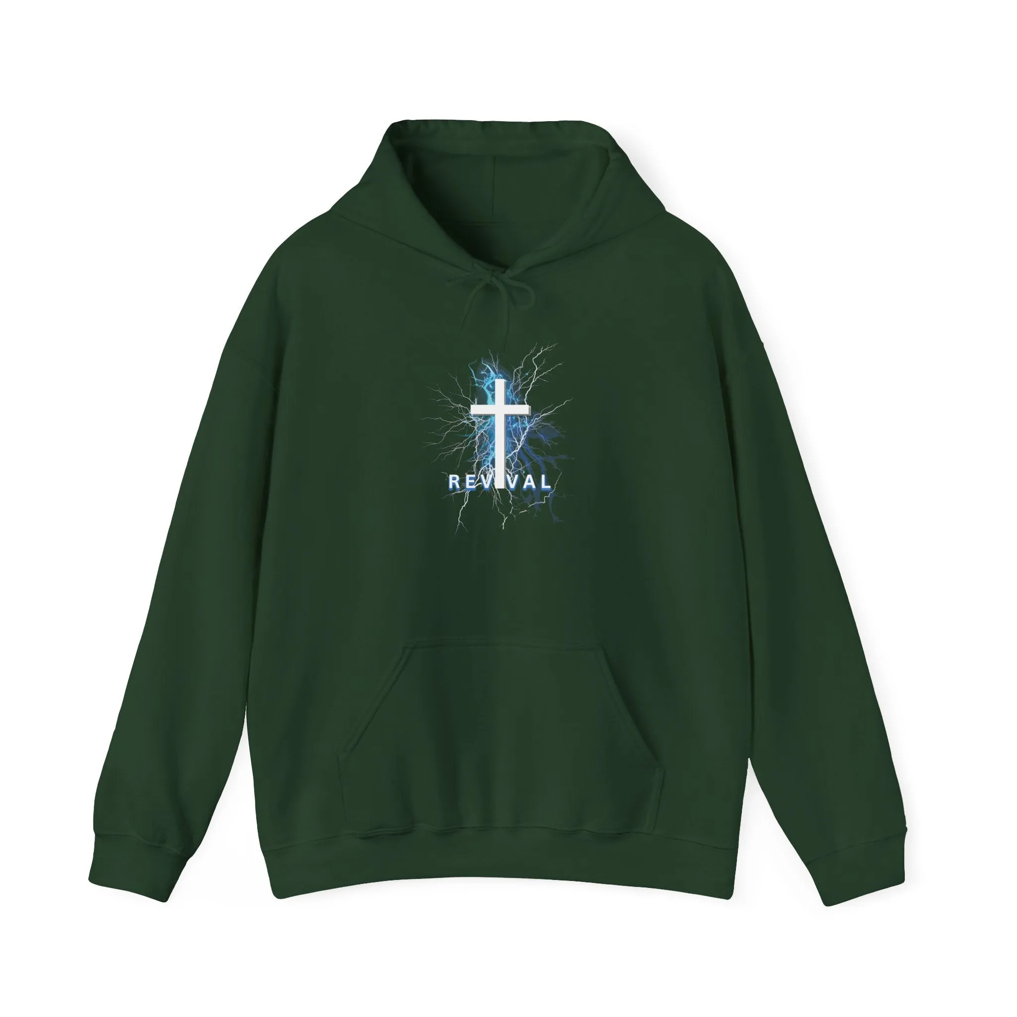 REVIVAL Cross - Unisex Heavy Blend™ Hooded Sweatshirt