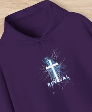 REVIVAL Cross - Unisex Heavy Blend™ Hooded Sweatshirt