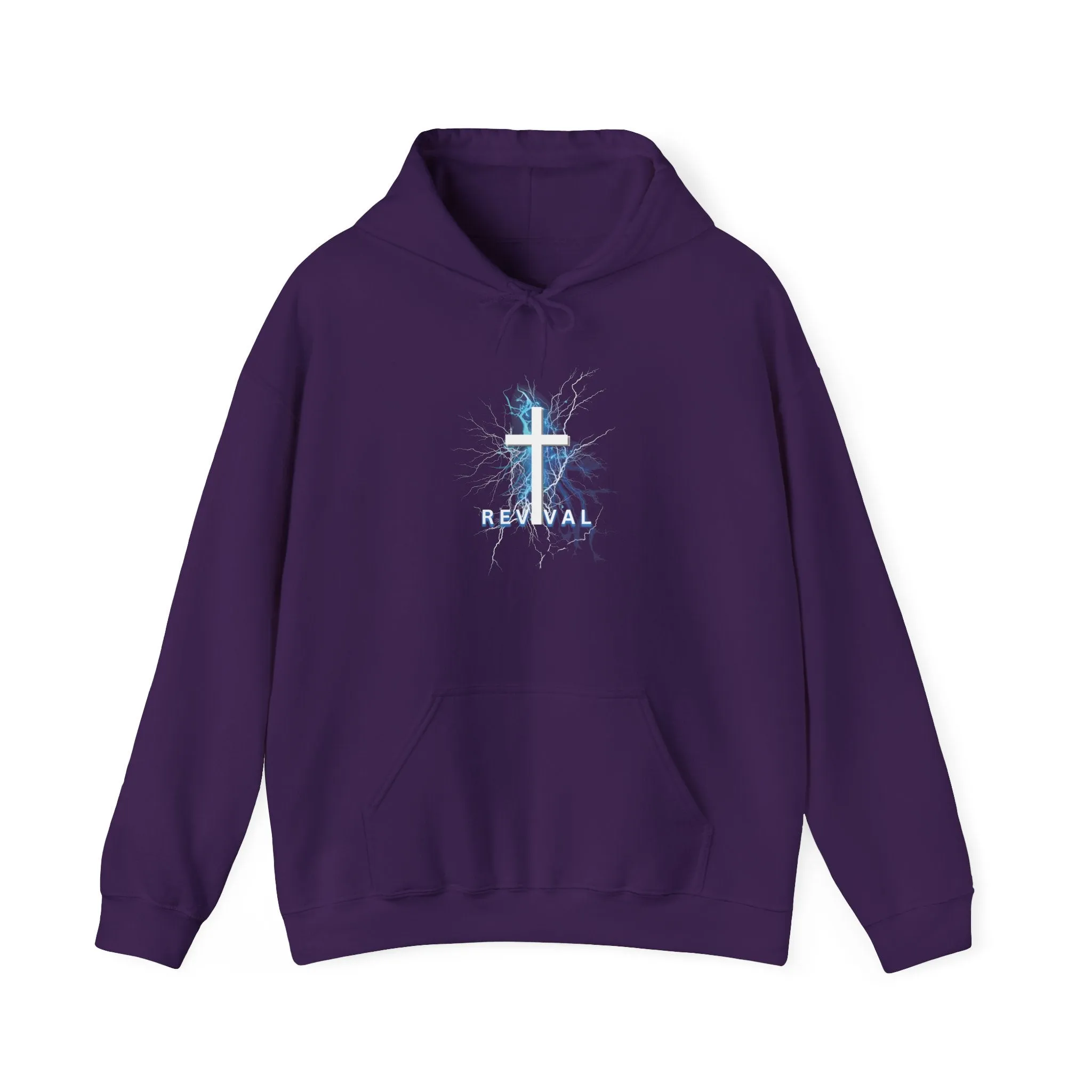 REVIVAL Cross - Unisex Heavy Blend™ Hooded Sweatshirt
