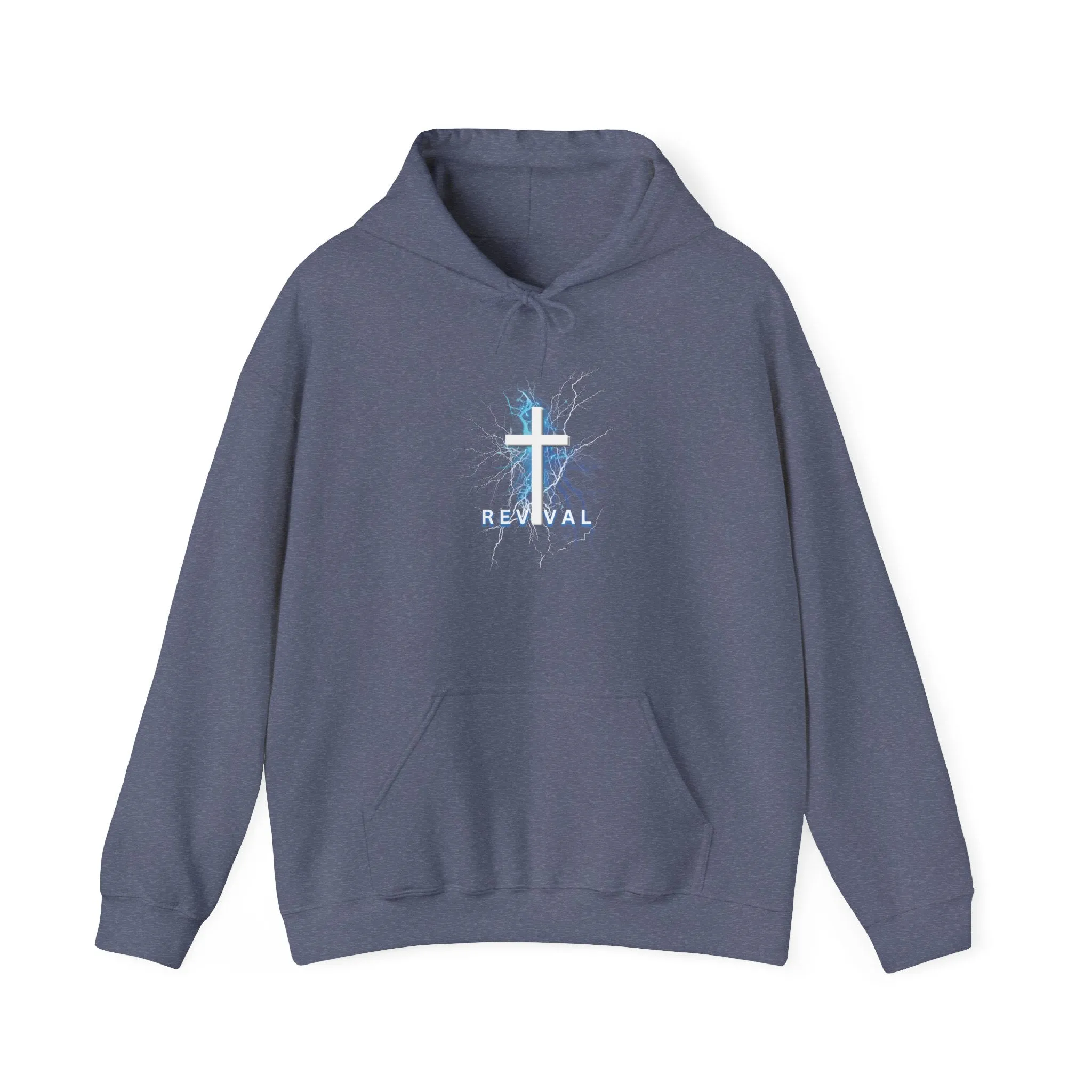 REVIVAL Cross - Unisex Heavy Blend™ Hooded Sweatshirt
