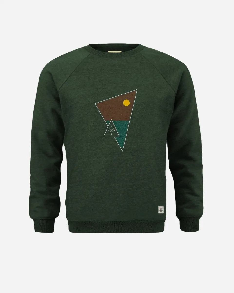 Rim Crewneck - Men - Dark Green