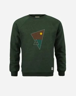 Rim Crewneck - Men - Dark Green